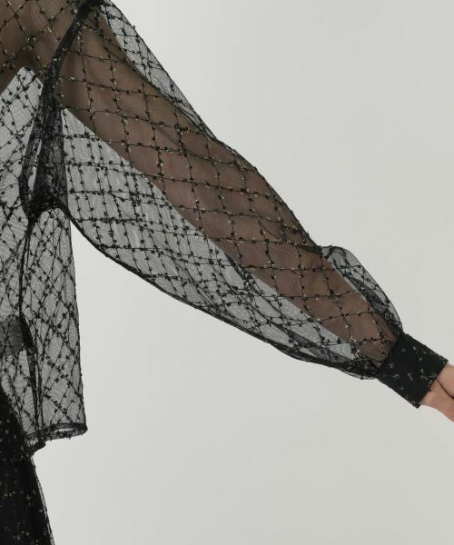 Leilian / レリアン シャツ・ブラウス | チュールブラウス【Leilian WHITE LABEL】 | 詳細15