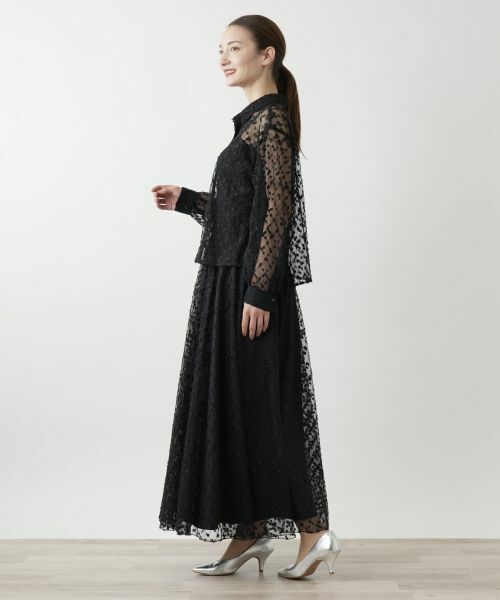 Leilian / レリアン シャツ・ブラウス | チュールブラウス【Leilian WHITE LABEL】 | 詳細2