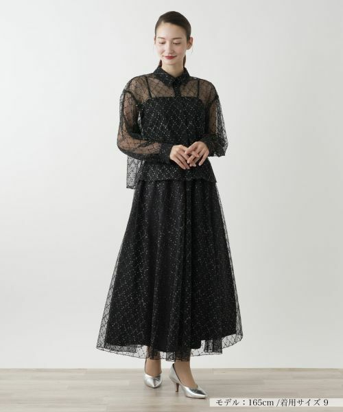 Leilian / レリアン シャツ・ブラウス | チュールブラウス【Leilian WHITE LABEL】 | 詳細5