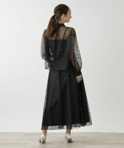 Leilian / レリアン シャツ・ブラウス | チュールブラウス【Leilian WHITE LABEL】 | 詳細8