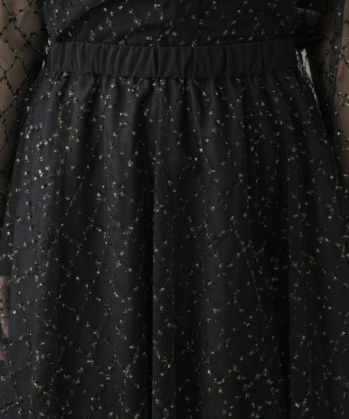 Leilian / レリアン ミニ・ひざ丈スカート | チュールフレアスカート【Leilian WHITE LABEL】 | 詳細12