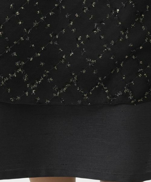 Leilian / レリアン ミニ・ひざ丈スカート | チュールフレアスカート【Leilian WHITE LABEL】 | 詳細14