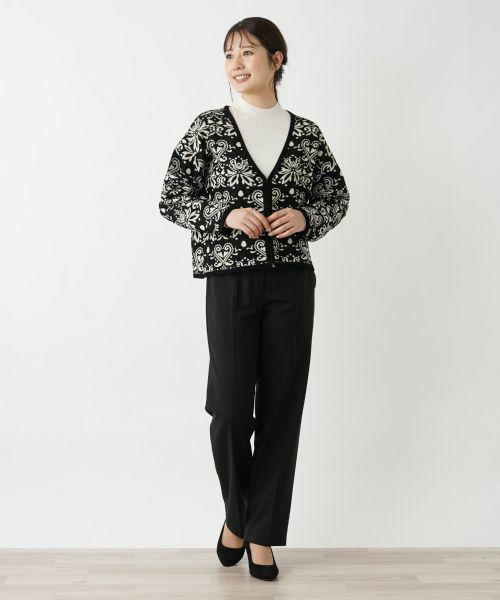 Leilian / レリアン カーディガン・ボレロ | セーター【Leilian WHITE LABEL】 | 詳細1