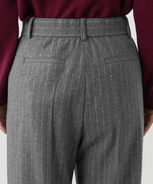 Leilian / レリアン その他パンツ | ピンストライプワイドパンツ【Leilian WHITE LABEL】 | 詳細9