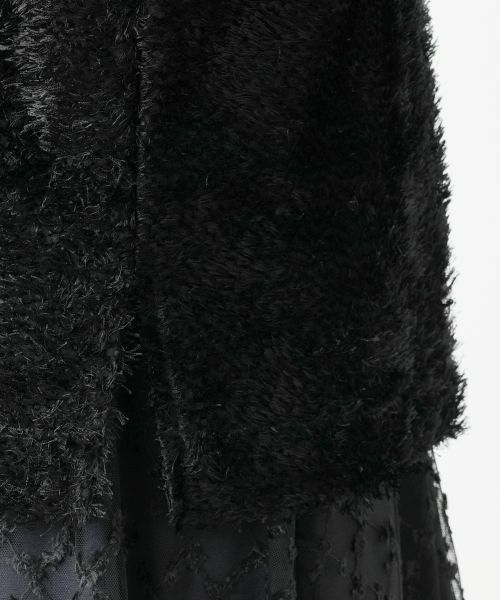 Leilian / レリアン シャツ・ブラウス | フェイクファーベスト【Leilian WHITE LABEL】 | 詳細12