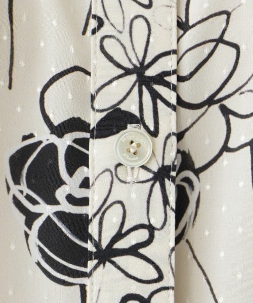 【新品】定価45,100円　レリアン　フラワー半袖ブラウス　ピンク系　11号 108195_ds04.jpg?20250610114910