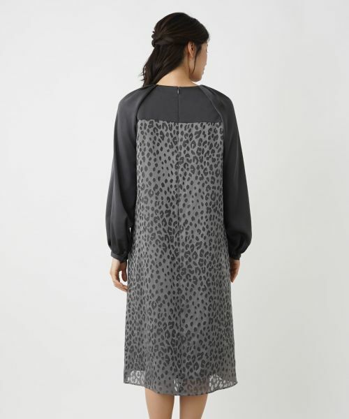 Leilian / レリアン ドレス | 切替サックワンピース | 詳細12