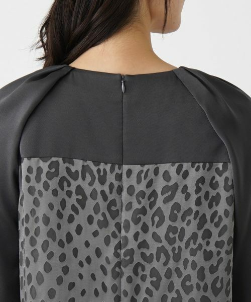 Leilian / レリアン ドレス | 切替サックワンピース | 詳細14