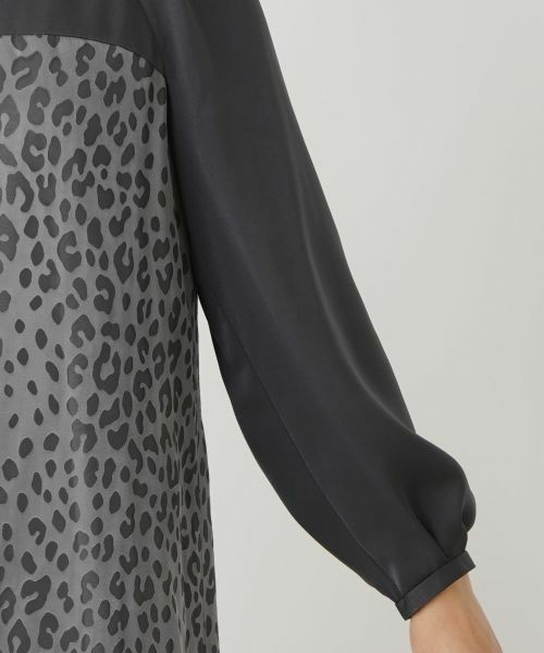 Leilian / レリアン ドレス | 切替サックワンピース | 詳細17