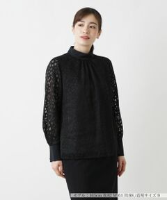 Leilian / レリアン シャツ・ブラウス | スタンドカラーブラウス