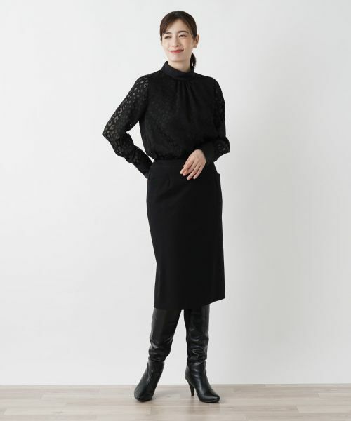 Leilian / レリアン シャツ・ブラウス | スタンドカラーブラウス | 詳細16