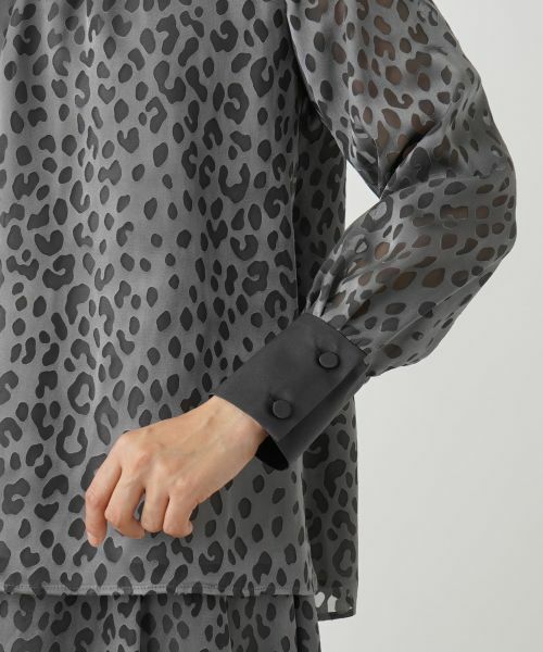 Leilian / レリアン シャツ・ブラウス | スタンドカラーブラウス | 詳細9