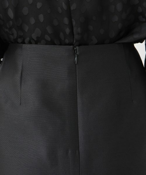 Leilian / レリアン ミニ・ひざ丈スカート | ウエストフリルタイトスカート | 詳細17