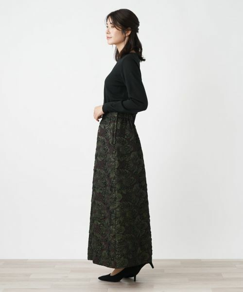 Leilian / レリアン ミニ・ひざ丈スカート | ボックスプリーツスカート | 詳細2