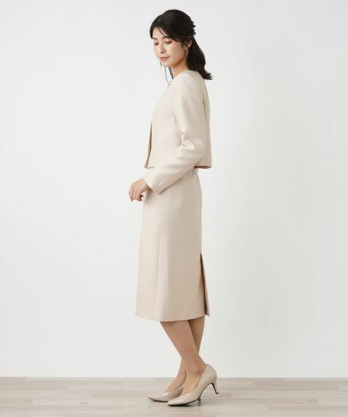 Leilian / レリアン テーラードジャケット | ノーカラージャケット | 詳細2