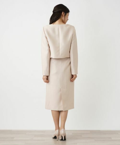 Leilian / レリアン テーラードジャケット | ノーカラージャケット | 詳細3