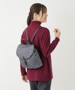 Leilian / レリアン トラベルバッグ | 幾何学柄リュック