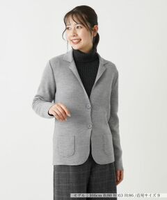 Leilian / レリアン カーディガン・ボレロ | ニットテーラードジャケット