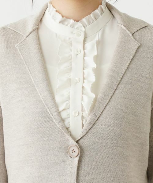Leilian / レリアン カーディガン・ボレロ | ニットテーラードジャケット | 詳細11