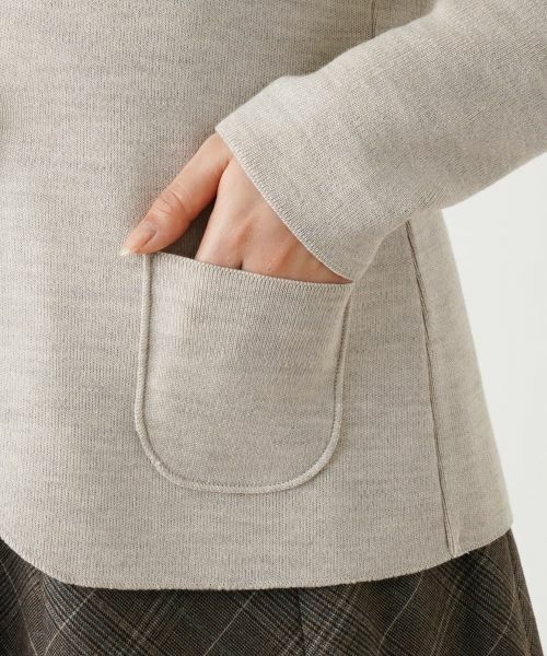 Leilian / レリアン カーディガン・ボレロ | ニットテーラードジャケット | 詳細14
