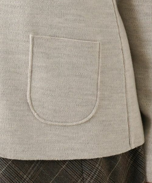 Leilian / レリアン カーディガン・ボレロ | ニットテーラードジャケット | 詳細15