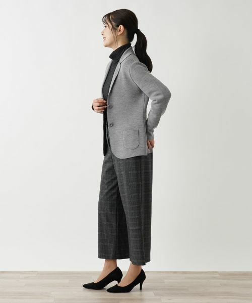 Leilian / レリアン カーディガン・ボレロ | ニットテーラードジャケット | 詳細2