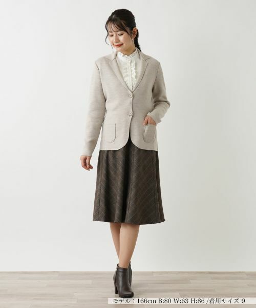 Leilian / レリアン カーディガン・ボレロ | ニットテーラードジャケット | 詳細4