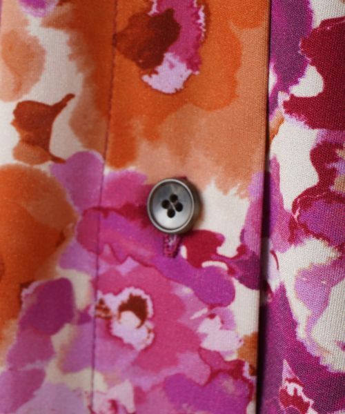 Leilian / レリアン シャツ・ブラウス | フラワー柄ボウタイブラウス | 詳細14