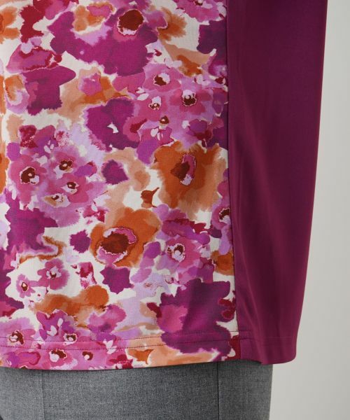 Leilian / レリアン シャツ・ブラウス | フラワー柄ボウタイブラウス | 詳細16