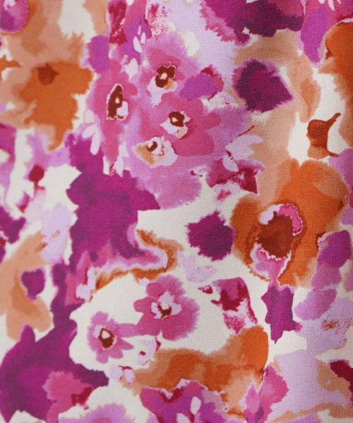 Leilian / レリアン シャツ・ブラウス | フラワー柄ボウタイブラウス | 詳細17