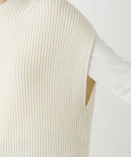 Leilian / レリアン テーラードジャケット | ハイネックニットベスト | 詳細13