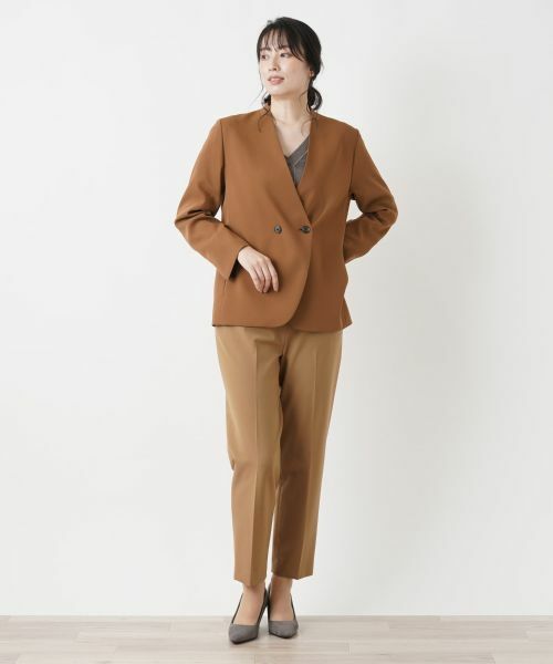 Leilian / レリアン テーラードジャケット | ノーカラージャケット | 詳細1