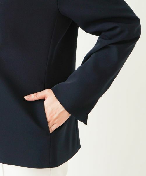 Leilian / レリアン テーラードジャケット | ノーカラージャケット | 詳細13