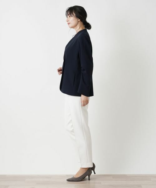 Leilian / レリアン テーラードジャケット | ノーカラージャケット | 詳細6