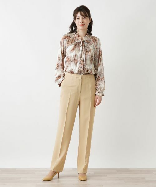 Leilian / レリアン その他パンツ | センタープレスパンツ | 詳細1