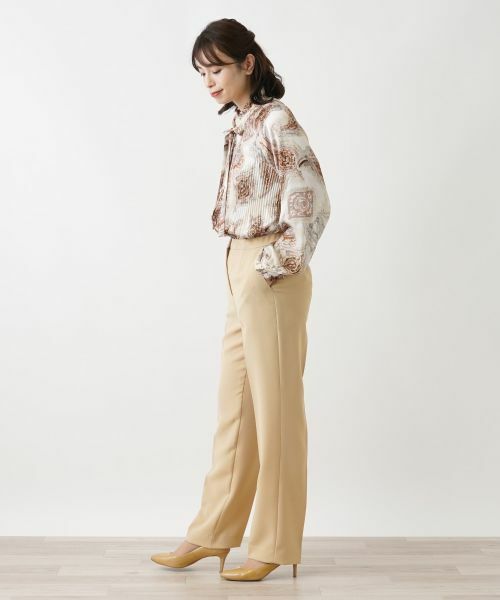 Leilian / レリアン その他パンツ | センタープレスパンツ | 詳細2