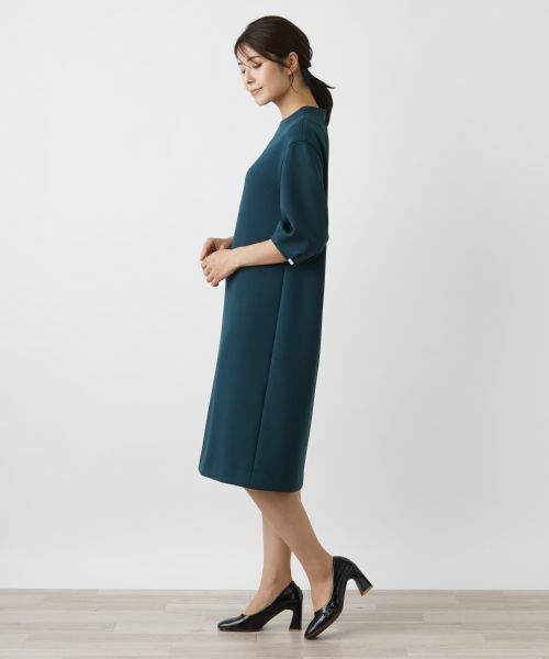 Leilian / レリアン ドレス | ボトルネックワンピース【Leilian WHITE LABEL】 | 詳細2