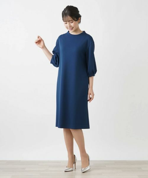 Leilian / レリアン ドレス | ボトルネックワンピース【Leilian WHITE LABEL】 | 詳細4