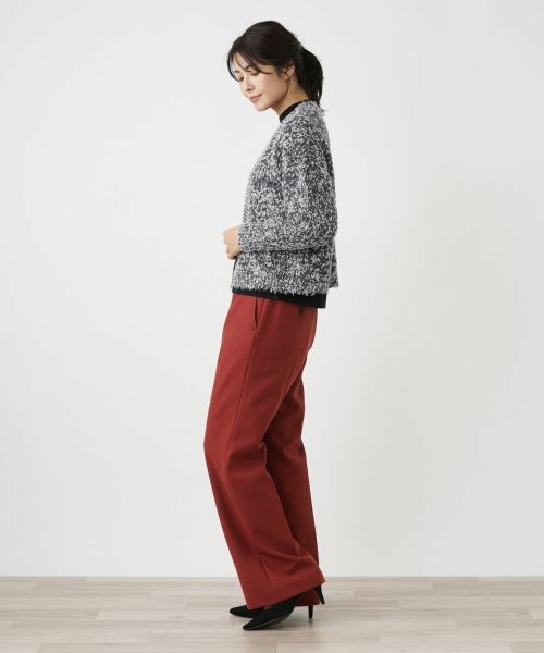 Leilian / レリアン カーディガン・ボレロ | ブークレーVネックカーディガン【Leilian WHITE LABEL】 | 詳細2