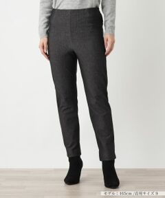 Leilian / レリアン その他パンツ | ストライプスリムパンツ