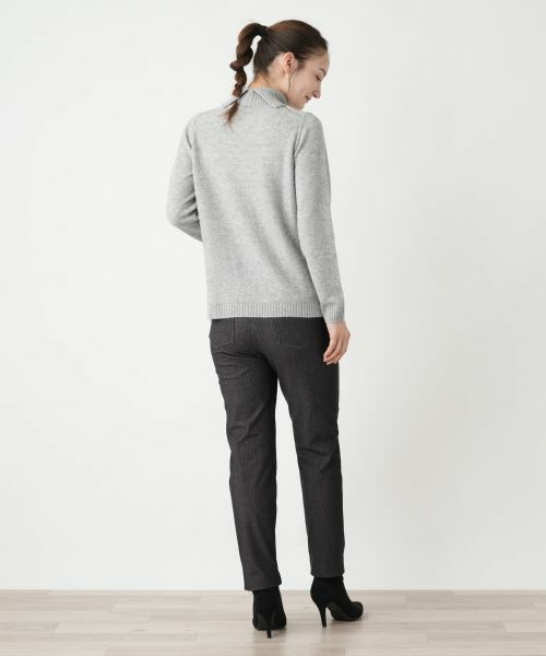 Leilian / レリアン その他パンツ | ストライプスリムパンツ | 詳細6