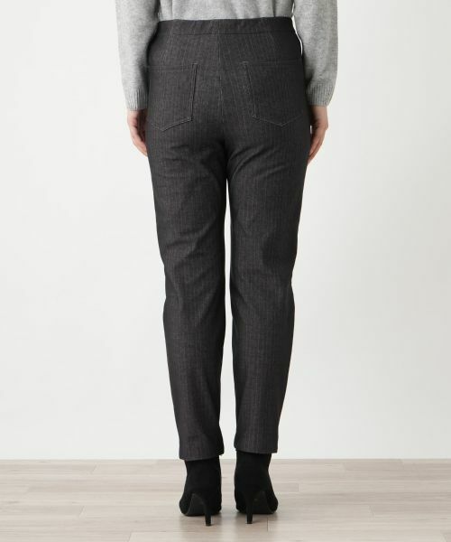 Leilian / レリアン その他パンツ | ストライプスリムパンツ | 詳細9