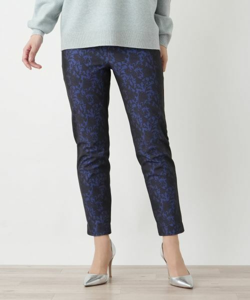 Leilian / レリアン その他パンツ | プリントスリムパンツ | 詳細10