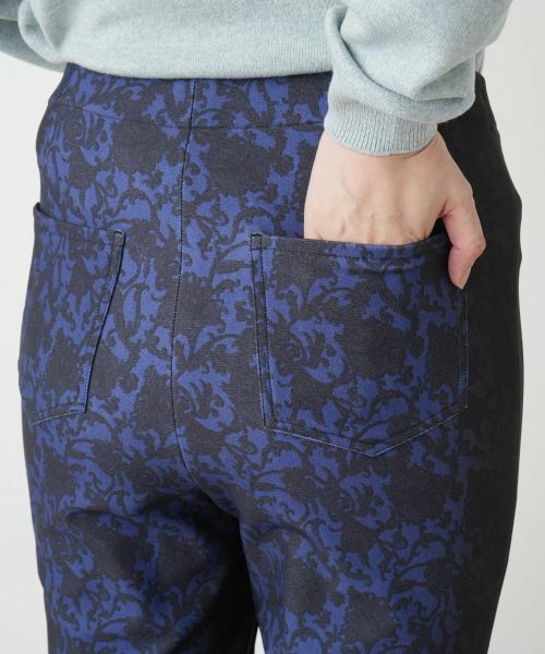 Leilian / レリアン その他パンツ | プリントスリムパンツ | 詳細12