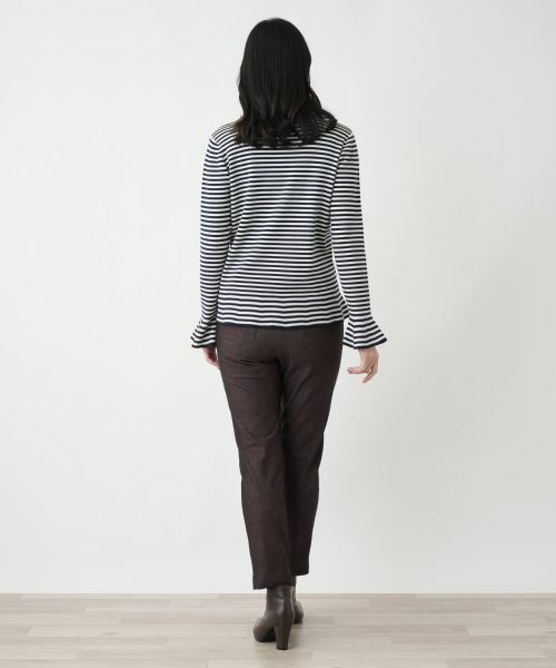 Leilian / レリアン その他パンツ | プリントスリムパンツ | 詳細3