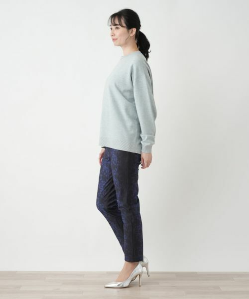 Leilian / レリアン その他パンツ | プリントスリムパンツ | 詳細5