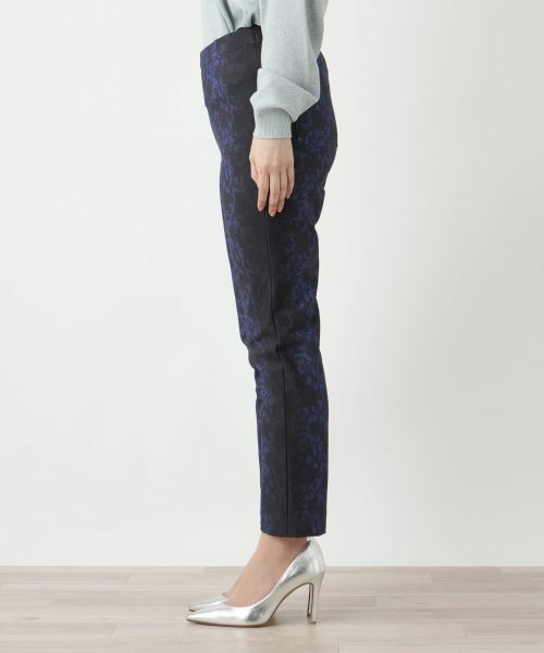Leilian / レリアン その他パンツ | プリントスリムパンツ | 詳細8
