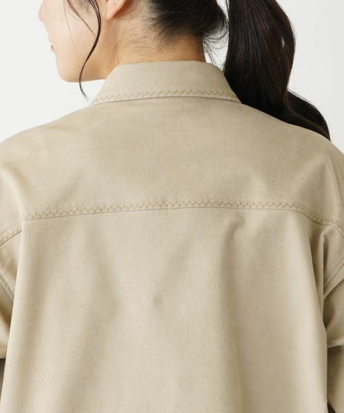 専用レリアン ミューズバイロシャス ベージュ系オーバーブラウス トップス レリアン ミューズバイロシャス ベージュ系オーバーブラウス