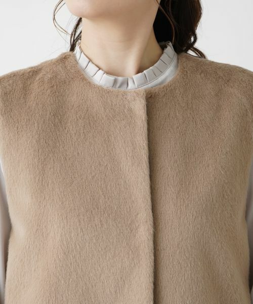 Leilian / レリアン テーラードジャケット | 切替ロングベスト【Leilian WHITE LABEL】 | 詳細12
