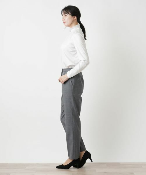 Leilian / レリアン その他パンツ | センタープレスパンツ【Leilian WHITE LABEL】 | 詳細8